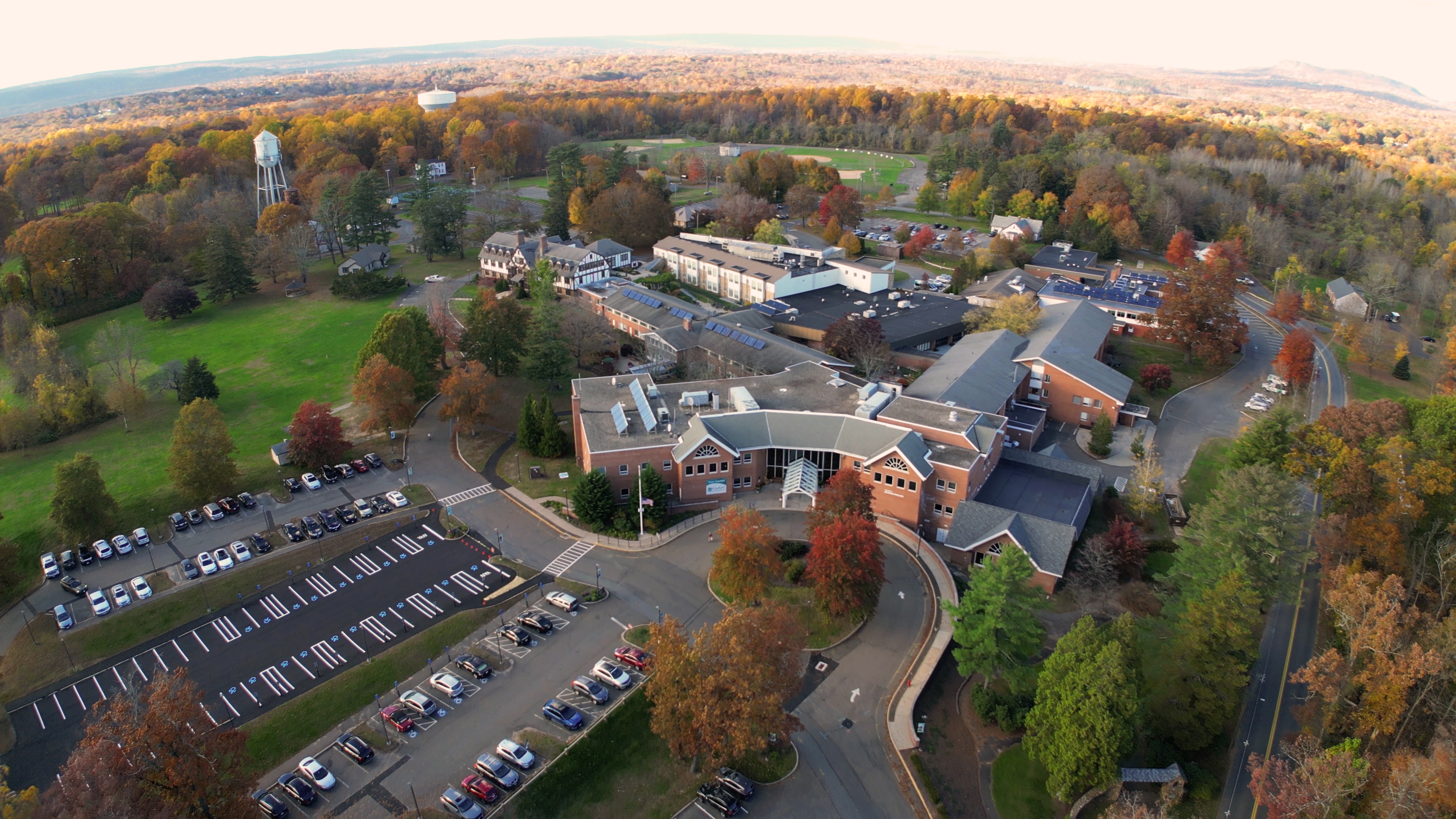 gaylord_hospital_campus_drone_aerial